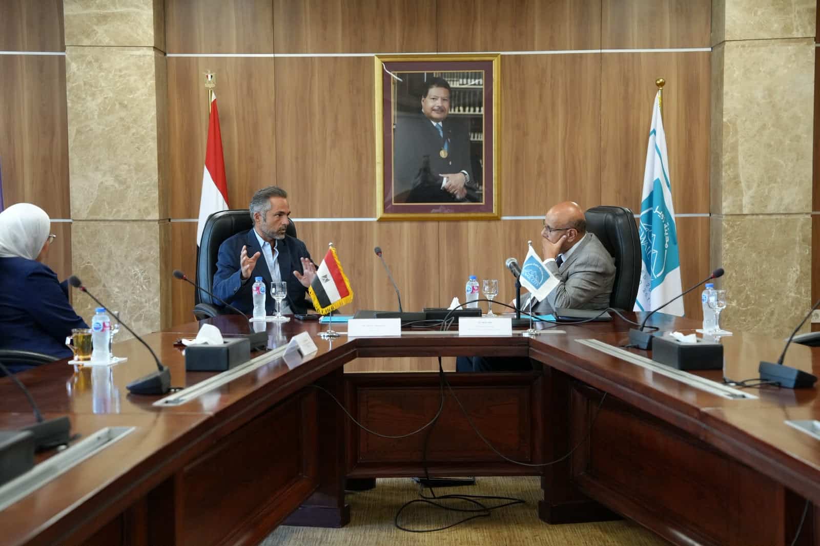 Zewail City scholarship agreement meeting